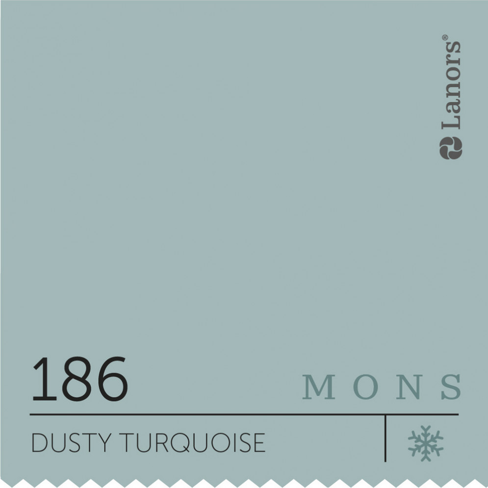 Краска Lanors Mons «Dusty Turquoise» (Пыльная бирюза), 186